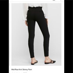 Express mid rise skinny dress pant